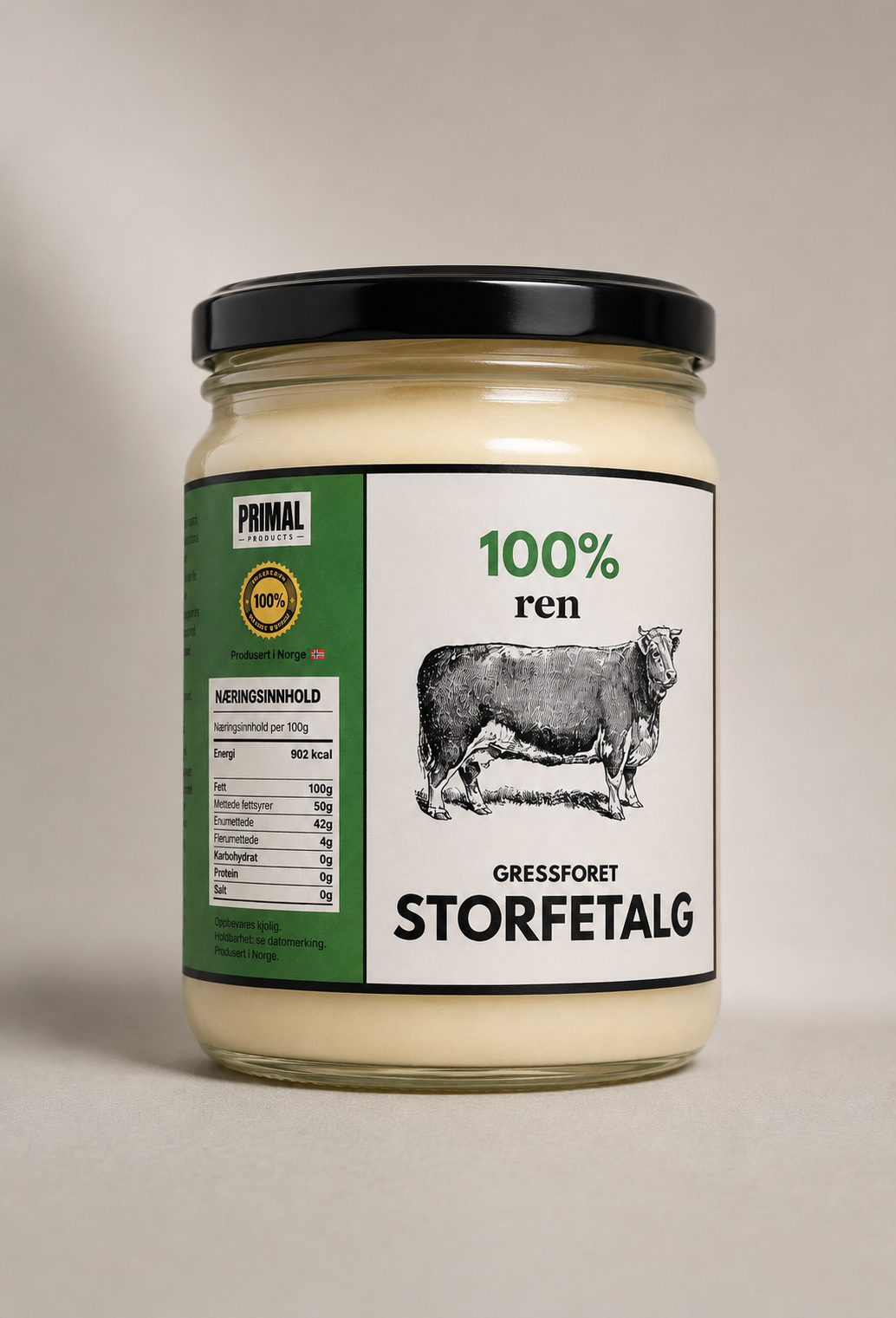 100% Gressforet Storfetalg (435ml)
